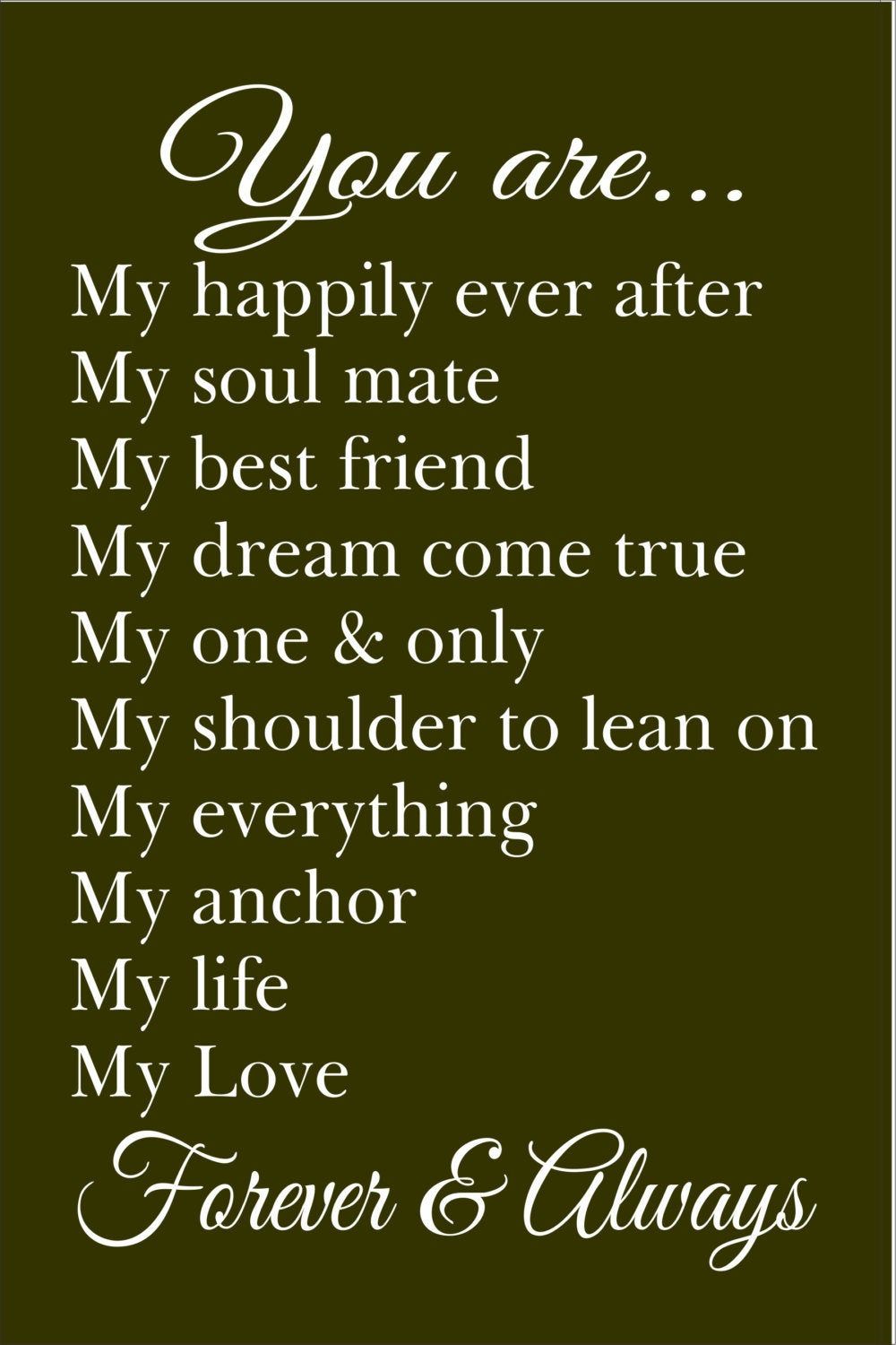 You Are My Happily Ever After Stencil Reusable Stencil 7 Etsy Soulmate Love Quotes Romantic Love Quotes Romantic Quotes You Are My Happily Ever After Stencil Reusable Stencil 7 Etsy Soulmate Love Quotes Romantic Love Quotes Romantic Quotes