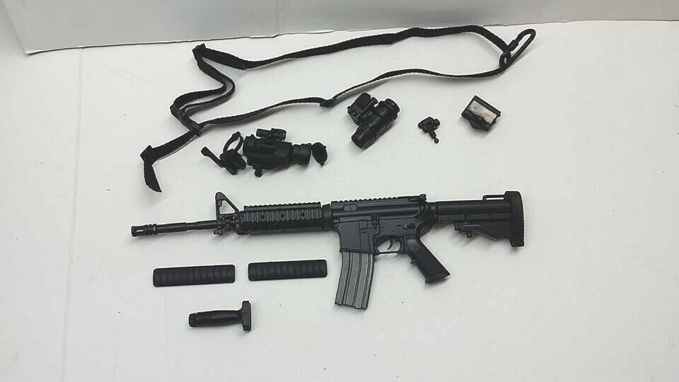 M4 Assault Rifle Set Dragon Action Figures Jim Force Recon 1//6 Scale