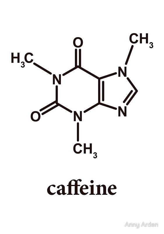 Caffeine Molecule Photographic Print by annyarden in 2022 | Molecule ... Chemistry Tattoos Ideas