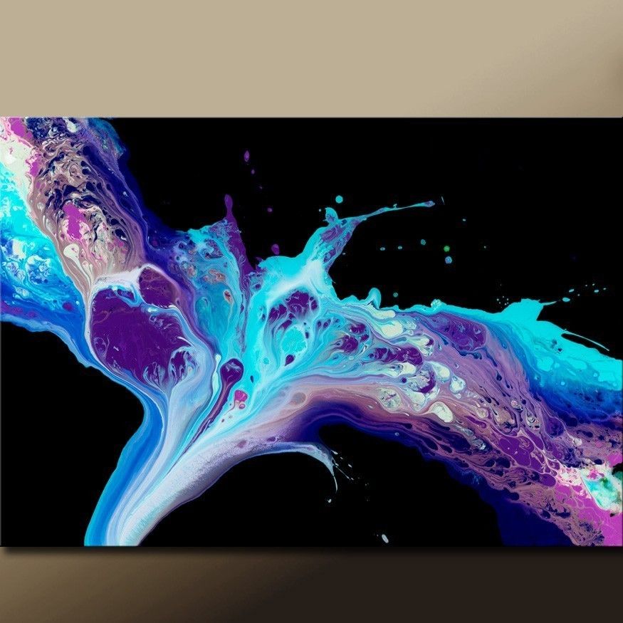 cool abstract art work by destiny womack 40 00 print fluid paint
