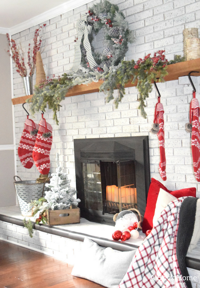 a brick home christmas mantel christmas mantel decorations christmas mantel ideas classic christmas mantel diy christmas mantel christmas mantel decor - Diy Christmas Mantel Decorating Ideas a brick home christmas mantel christmas mantel decorations christmas mantel ideas classic christmas mantel diy christmas mantel christmas mantel decor - Diy Christmas Mantel Decorating Ideas