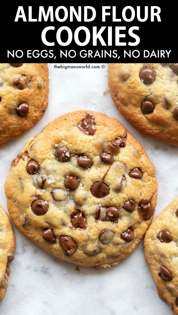 Almond Flour Cookies (NO eggs or dairy!) Almond Flour Cookies (NO eggs or dairy!)