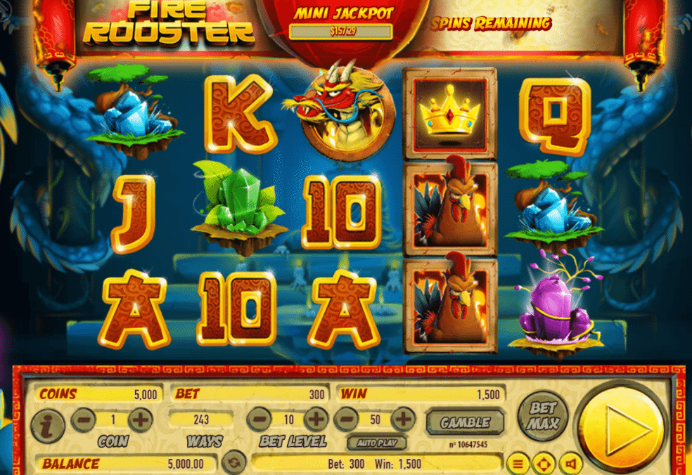 Fire Rooster Slot Machine Fire Rooster Slot Machine