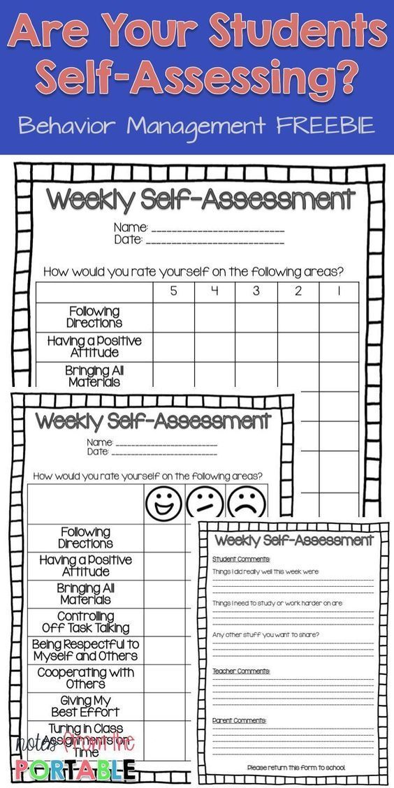 The #1 Way to Improve Student Behavior! - Let Them Self-Assess
