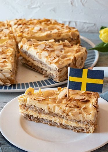 Schwedische Mandeltorte - Apple