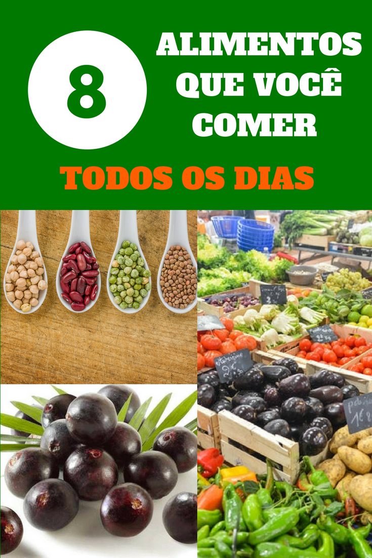 alimentos que devo comer todos os dias