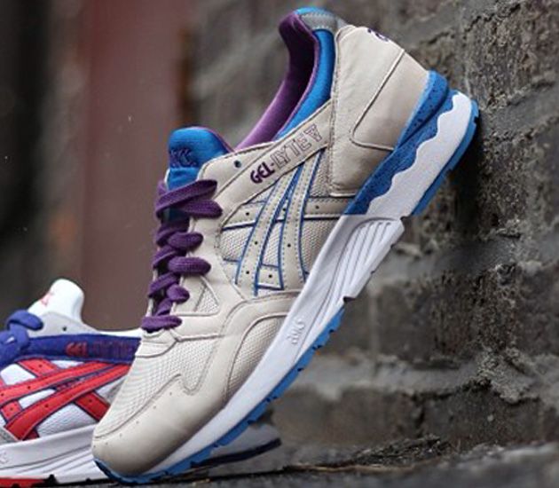asics gel lyte v beige blue purple asics gel lyte v beige blue purple