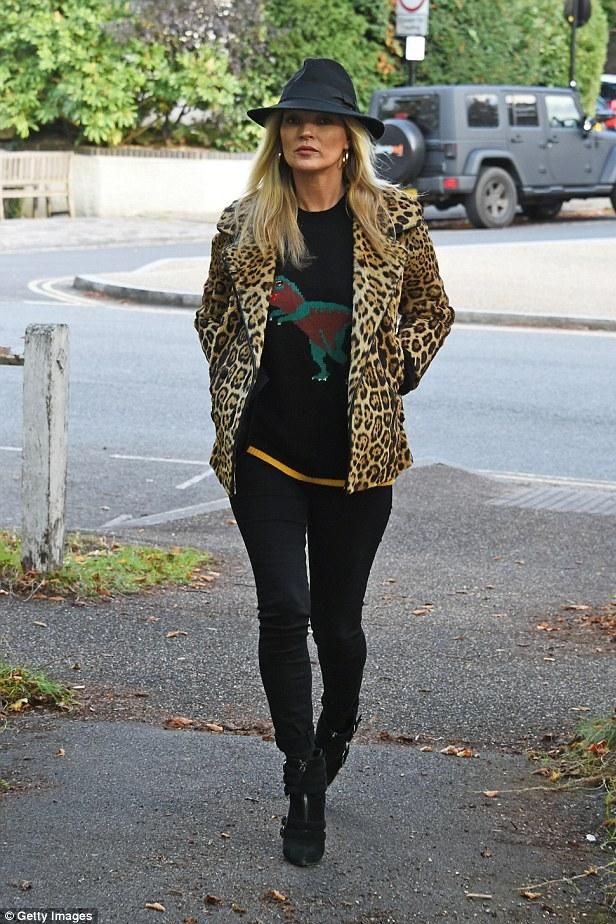 Kate Moss London October 11, 2016 Mode, Tenue et