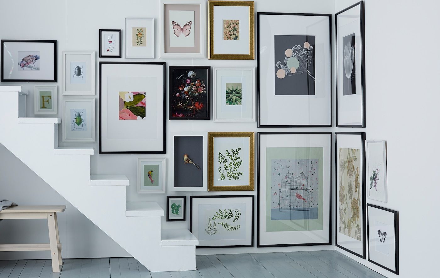 Bilder An Treppe Aufhängen Ideen | Aufgehängte bilder, Bilder aufhängen, Gerahmte wand
