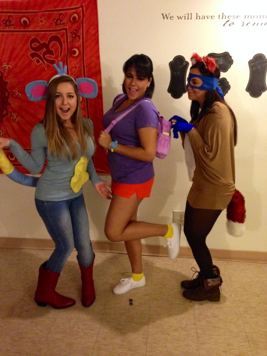 Dora the explorer, boots\u0026 swiper! halloween costumes