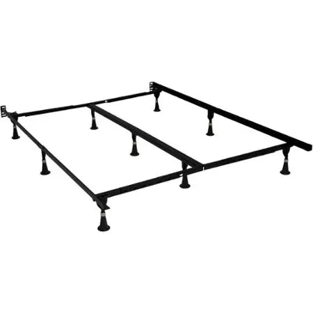Brown Steel Universal Standard Bed Frame All Sizes In 2021 Bed Frame Standard Bed Frame Steel Bed Frame