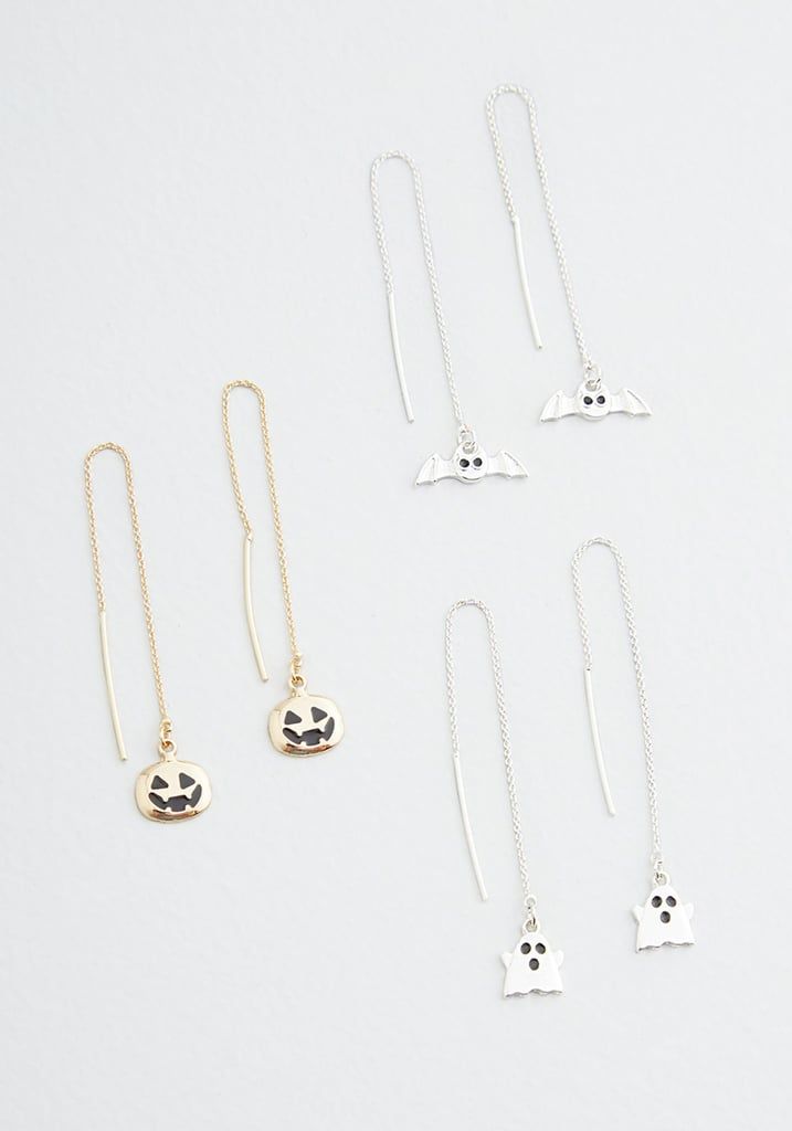 Spooky Season Threader Earring Set Spooky Season Threader Earring Set