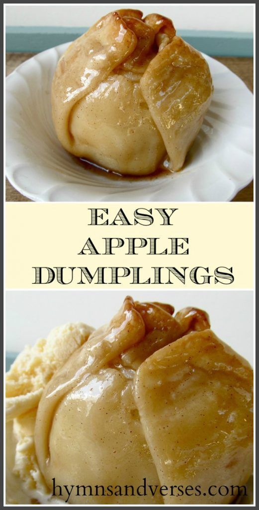 Easy Pennsylvania Dutch Apple Dumplings Easy Pennsylvania Dutch Apple Dumplings