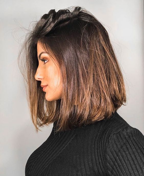 25 Best Ideas About Neck Length Hairstyles On Pinterest Choppy Bob Hairstyles Medium Hair Styles Thick Hair Styles