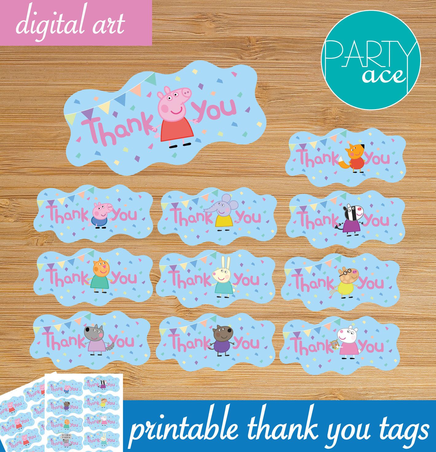 Peppa Pig Birthday Party Printable Thank You s For Favor Etsy Peppa Pig Birthday Party Peppa Pig Birthday Party Decorations Pig Birthday Party Peppa Pig Birthday Party Printable Thank You s For Favor Etsy Peppa Pig Birthday Party Peppa Pig Birthday Party Decorations Pig Birthday Party