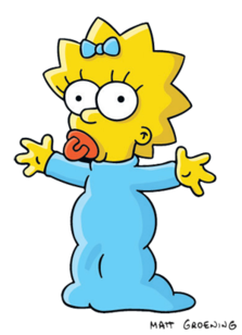 Maggie Simpson Maggie Simpson Simpsons Art Simpsons Drawings