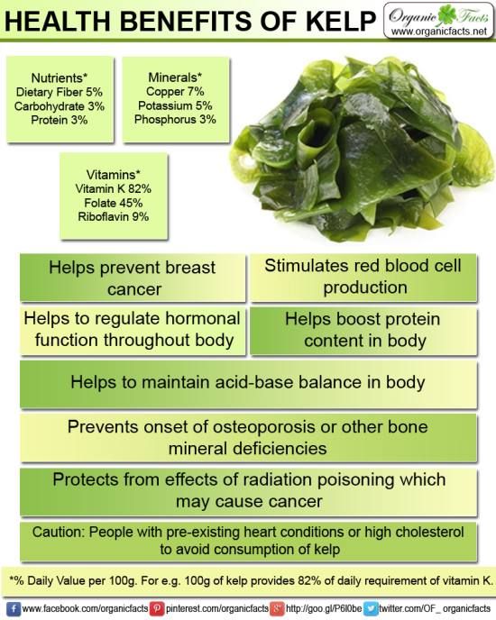 kelp iodine benefits