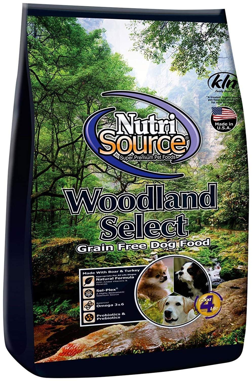 Nutri Source Woodlands Select Grain Free Dog Food - Boar and Turkey