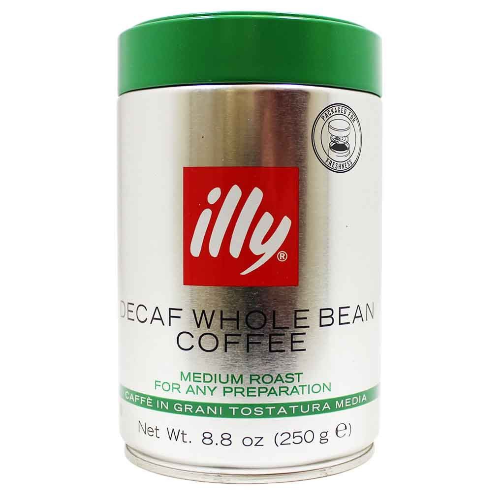 illy Whole Bean Decaffeinated Coffee, 8.8 oz (250 g