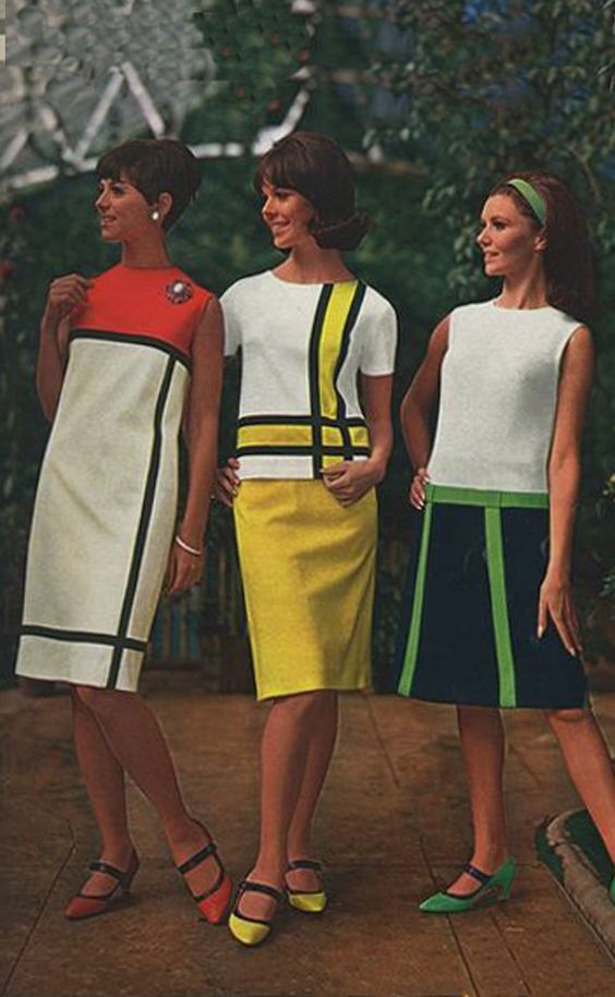 Spiegel 1966 The Mondrian Look