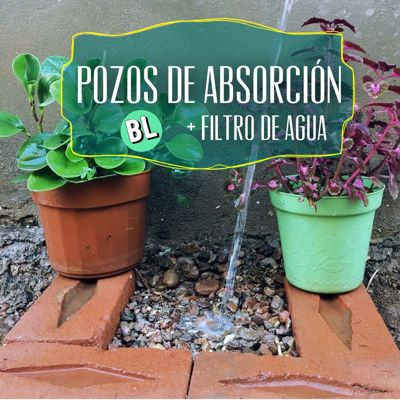 Pozos De Absorción Bloglenteja En 2020 Ideas De Jardinería Caidas De Agua Distribucion Del Agua