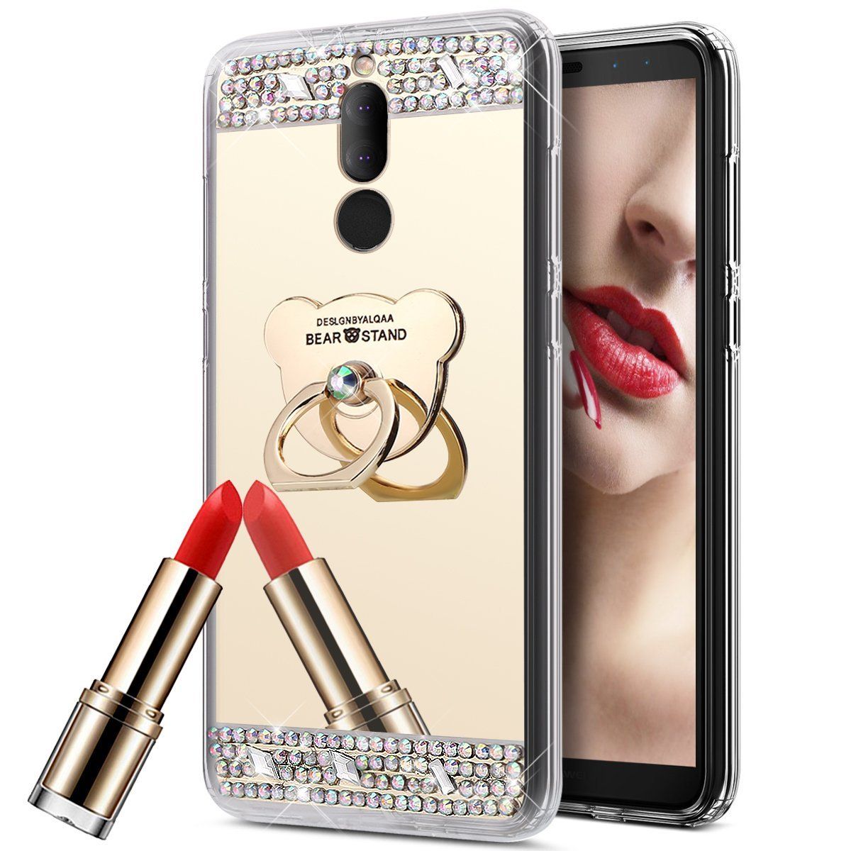 coque huawei mate 10 lite paillette