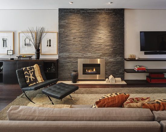 Terrific Refacing Fireplace with Stone Veneer Ideas as Your Interior Designs : Outstanding Refacing Fireplace With Stone Veneer With TV Panel And A… | Pinteres… Terrific Refacing Fireplace with Stone Veneer Ideas as Your Interior Designs : Outstanding Refacing Fireplace With Stone Veneer With TV Panel And Area Rug