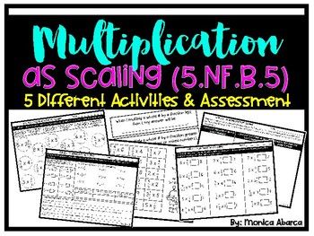 5nfb5 multiplication as scaling activities and assessment in 2021