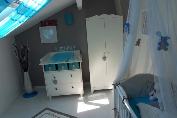 Babyboy Room - baby Pinterest - Frankrijk, Grijs en Kinderkamer - deco chambre turquoise gris Babyboy Room - baby Pinterest - Frankrijk, Grijs en Kinderkamer - deco chambre turquoise gris