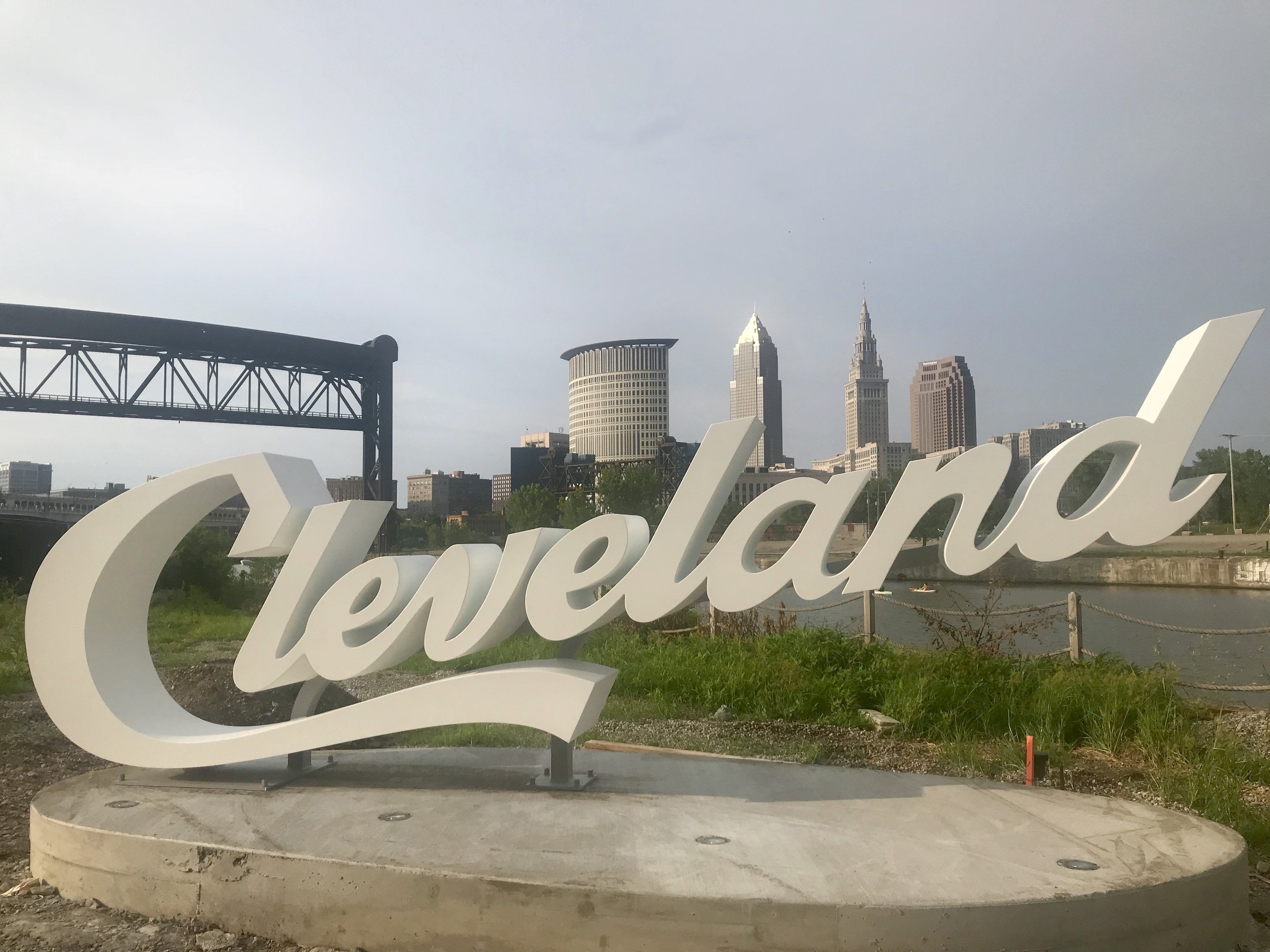 New script Cleveland sign installed, 6th in city in 2020 New script Cleveland sign installed, 6th in city in 2020