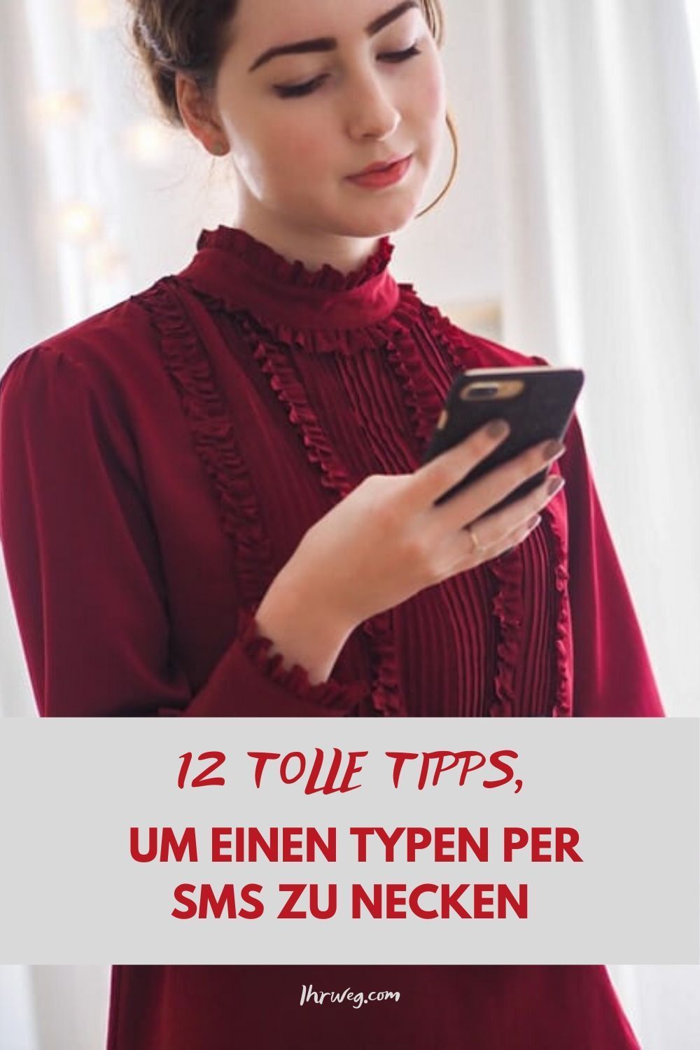Wie flirten manner per sms