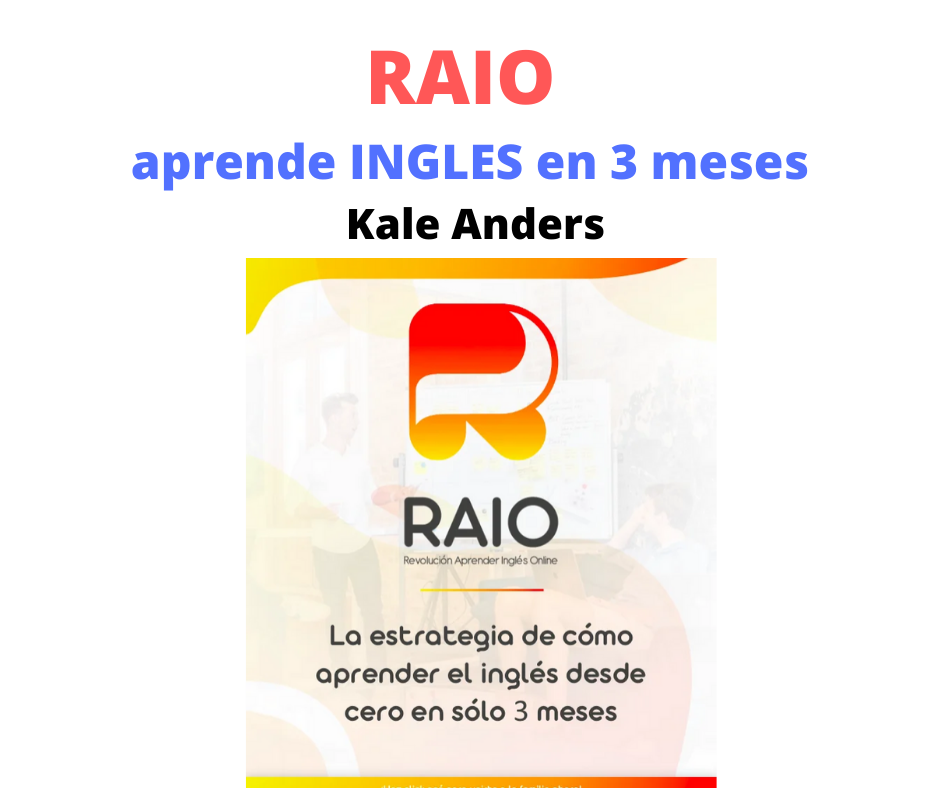 Raio Aprende Ingles En 3 Meses Kale Anders Descargar Aprendizaje Aprender Inglés Ingles