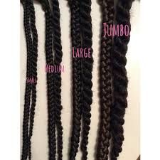 Image Result For Box Braids Size Chart Natural Hair Pinterest Image Result For Box Braids Size Chart