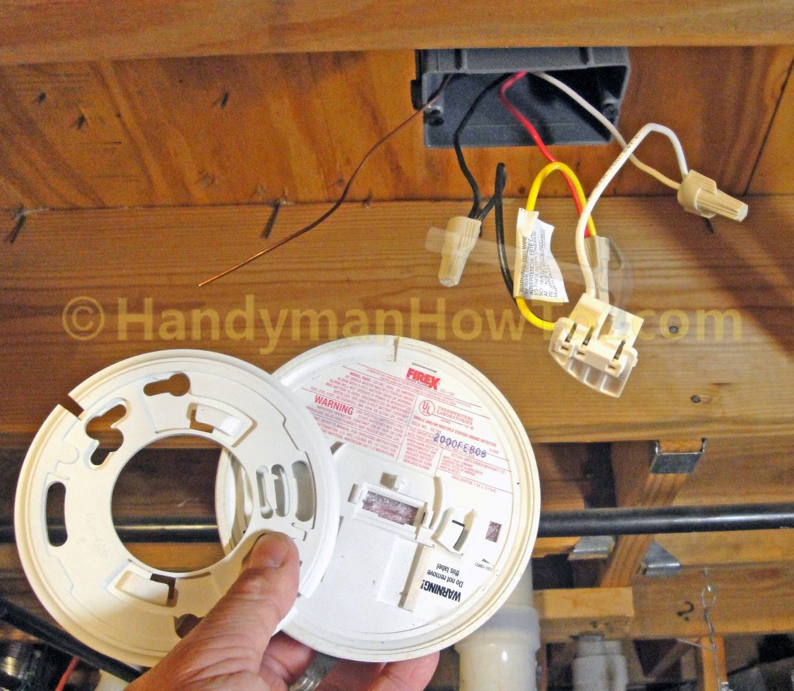 Remove The Old Firex Smoke Alarm Model 120 1182 304 How To Remove The Old Firex Smoke Alarm Model 120 1182