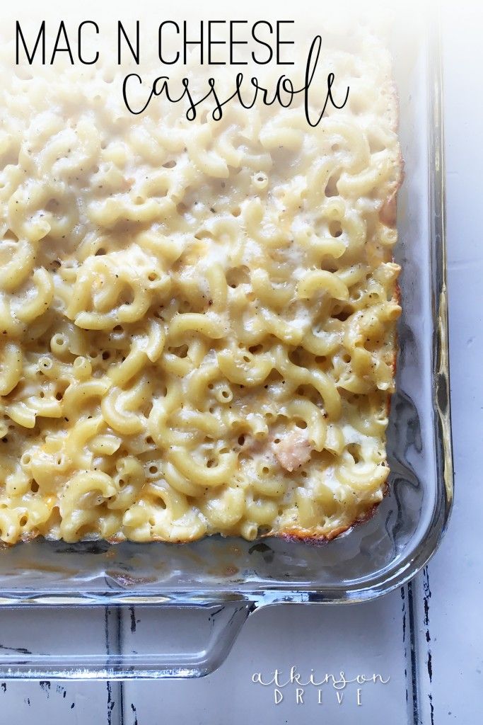 Mac N Cheese Casserole Mac N Cheese Casserole