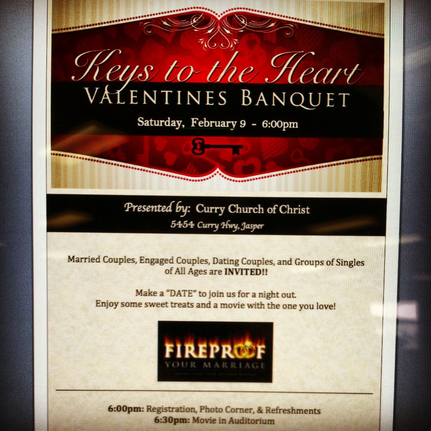 valentines banquet great for couples or singles come join us dating group singles flyer