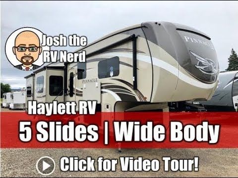 2019 Jayco 38refs Pinnacle Five Slide Wide Body Rear Living Luxury
