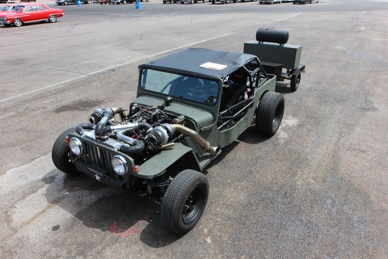 Twin Turbo Jeep Rat Rod Trap At Drag Weekend West 2016 Video Twin Turbo Jeep Rat Rod Trap At Drag Weekend West 2016 Video