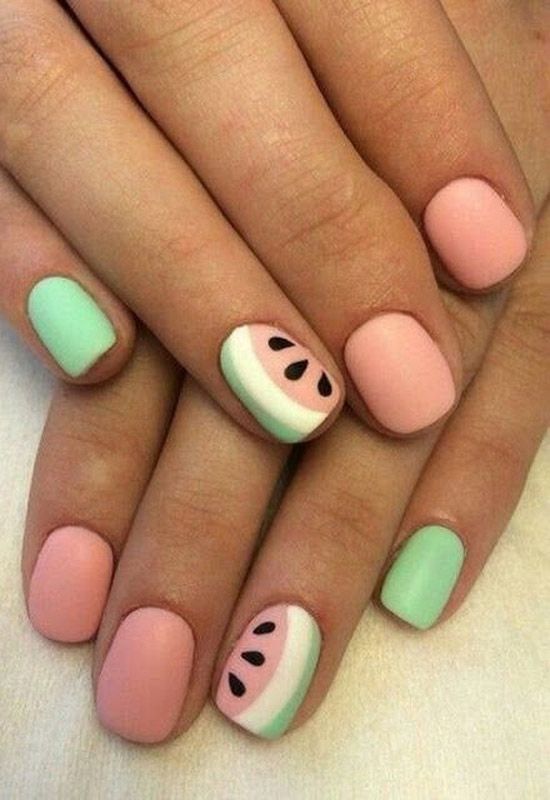 Summer Acrylic Nails, Pretty Acrylic Nails, Best Acrylic Nails, Summer Nails, Pastel Nail Art, Spring Nails, Summer Nail Art, Colorful Nail Art, Diy Nails