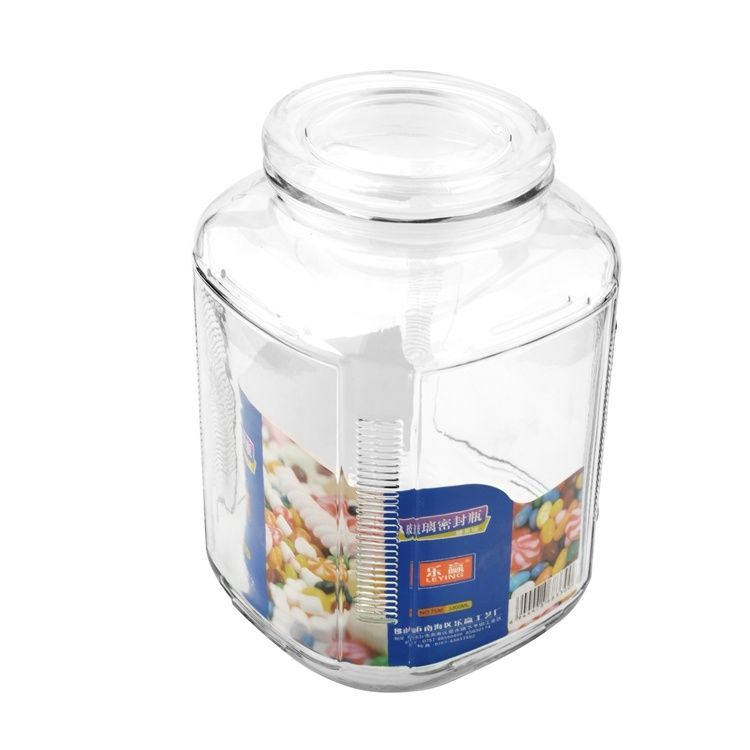 Glass Jar Factory Glass Coffee Jar Clear Glass Jar with Handle Usage : Food. Type : Jar and Bottle. Capacity : 2000ml. Shape : Square. Style : Simple. Material : Glass. Folded : Unfolded. Sets : 1-3PCS. Item Number : 7036. Size : 2000ml. Color : Transparent. Glass Candle, Clear Glass, Wholesale Glass Jars, Food Type, Coffee Jars, Candy Jars, Item Number, Lidded, Organization