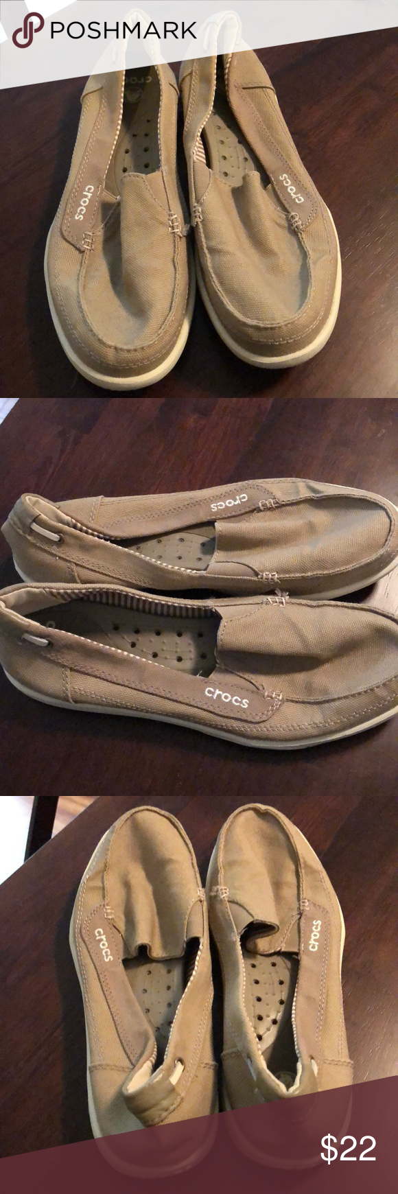 crocs tan line