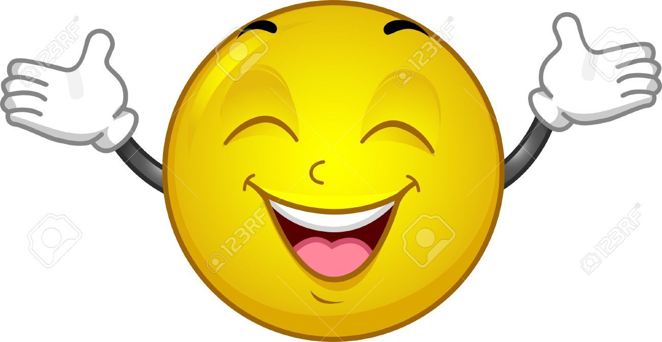 13131937 Illustration Of An Extremely Happy Smiley Stock