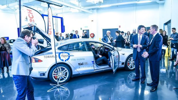 Australia S First Self Driving Car Unveiled In Victoria Http Ift