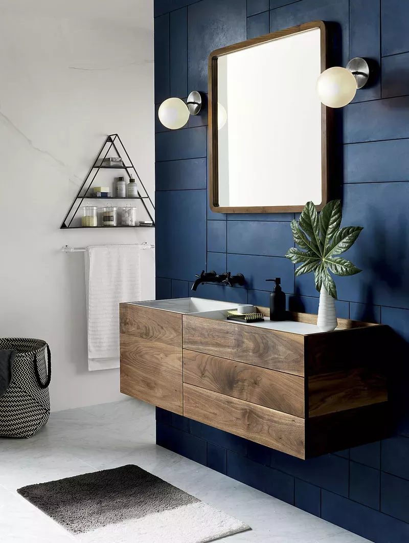 40 Idee Di Bagno In Blu E Bianco Arredamento Bagno Bagno Blu E