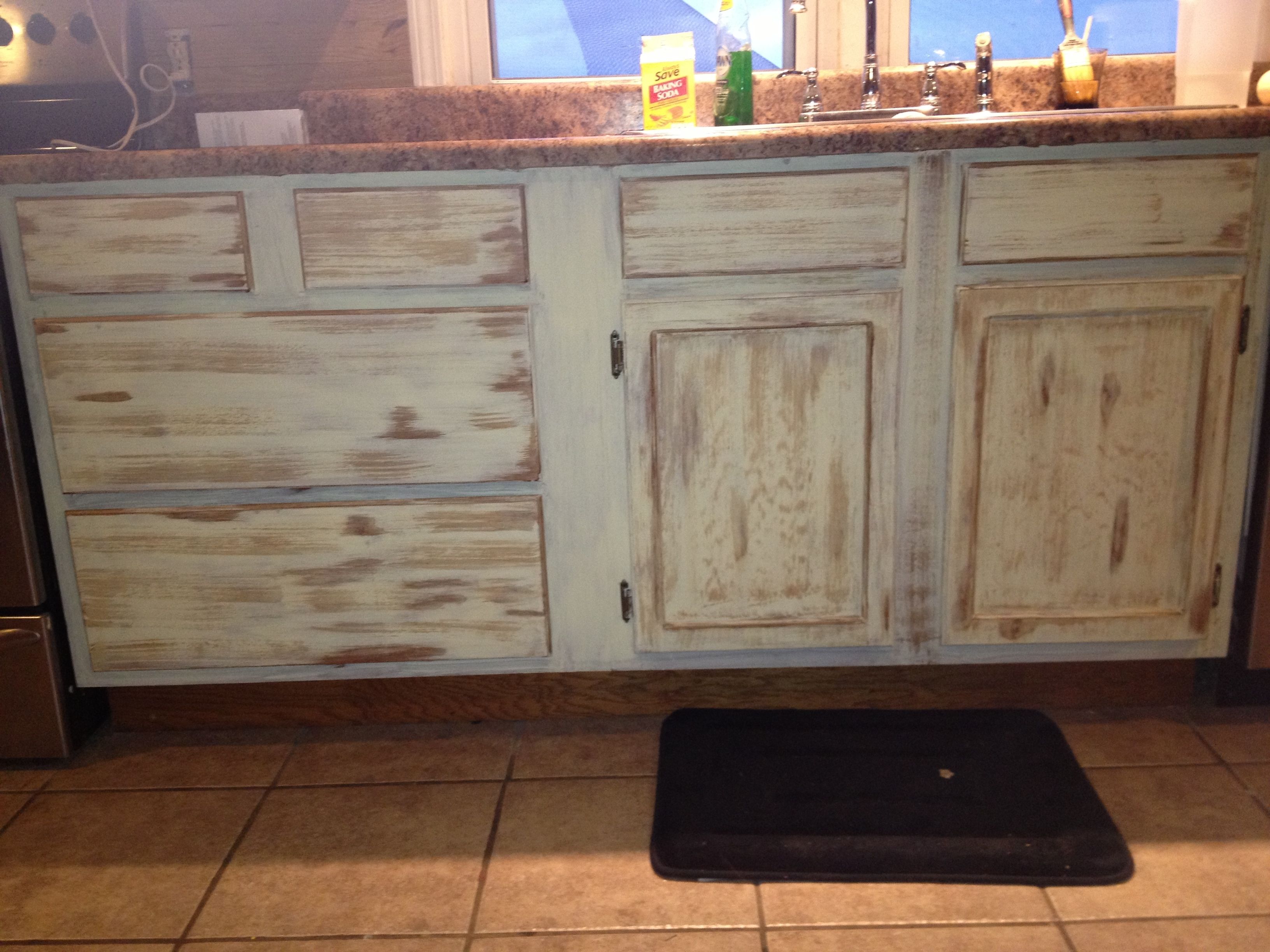 How to Antique Kitchen Cabinets photo How to Antique Kitchen Cabinets picture