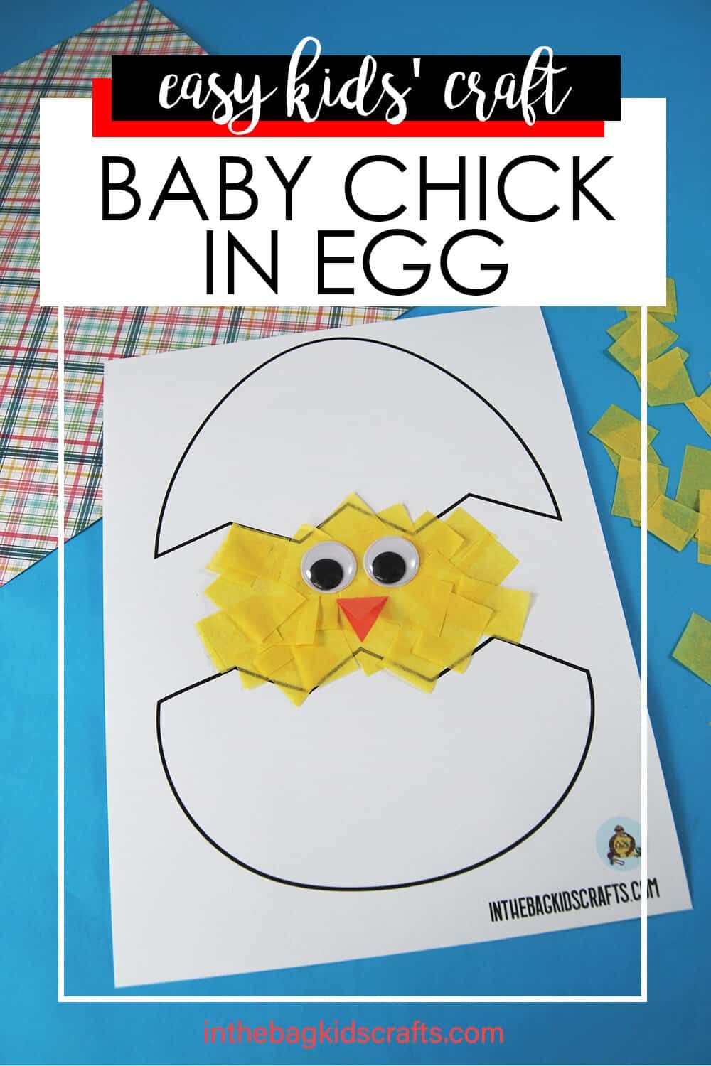 Chick Craft FREE Printable In The Bag Kids Crafts Easter Chick chick-craft-free-printable-in-the-bag-kids-crafts-easter-chick