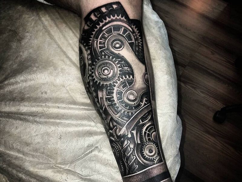 Biomechanical Arm Tattoo - wide 9