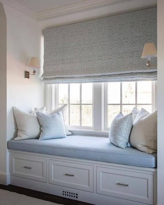 Designer Bench Cushion Cover Linen Mix Light Blue Piping Zipper Indoor Window Mudroom Dining Room More Color Avail Seat Design Bedroom Kitchen - How To Make A Window Seat Cushion With Piping And Zipper Designer Bench Cushion Cover Linen Mix Light Blue Piping Zipper Indoor Window Mudroom Dining Room More Color Avail Seat Design Bedroom Kitchen - How To Make A Window Seat Cushion With Piping And Zipper
