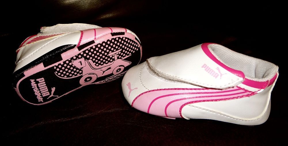 baby girl puma crib shoes