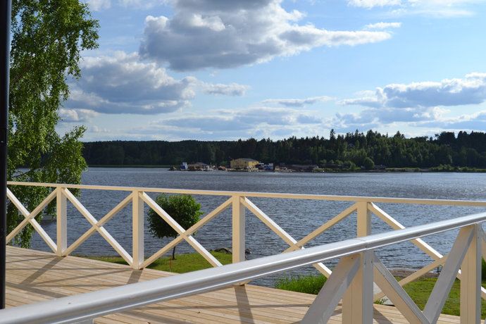 Bilder, balkong/uteplats, trädgård, sjöutsikt, sommar, altan ...